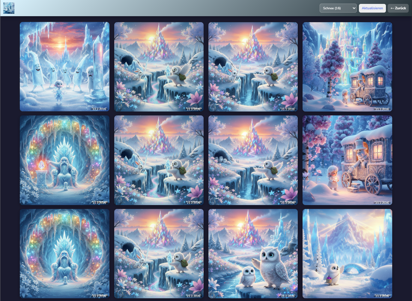 Arena Chat Schneewelt